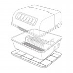 Dish Drainer 2409